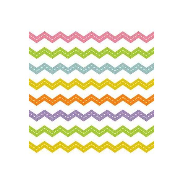 Papel de Parede Adesivo Chevron Colorido 2548241055