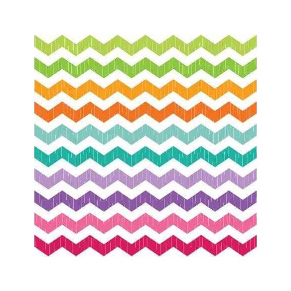 Papel de Parede Adesivo Chevron Colorido 2548241062