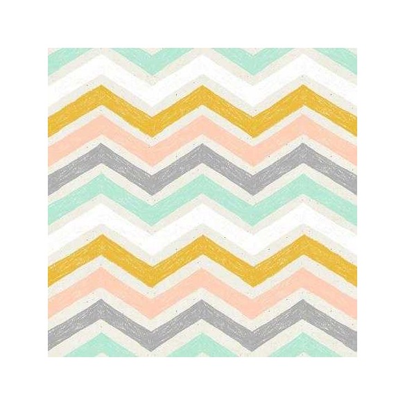Papel de Parede Adesivo Chevron Colorido 2548241087