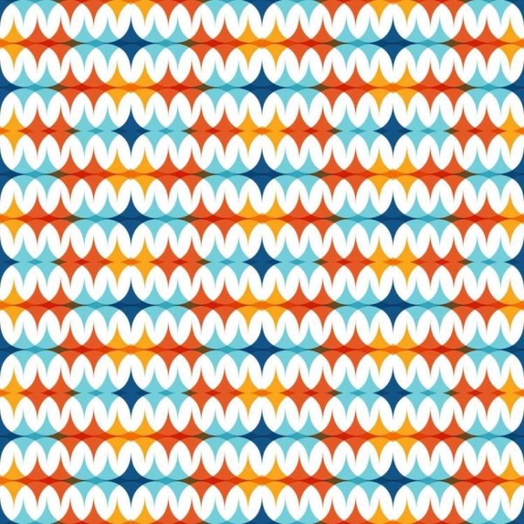 Papel de Parede Adesivo Chevron Colorido N04174