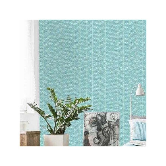 Papel de Parede Adesivo Chevron e Listras 2214338343