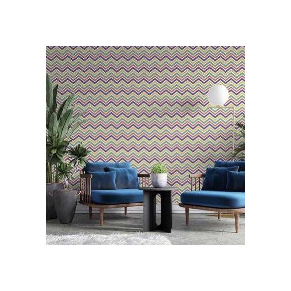 Papel de Parede Adesivo Chevron Jovem N115B