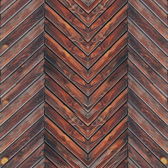 Papel de Parede Adesivo Chevron Madeira N010143