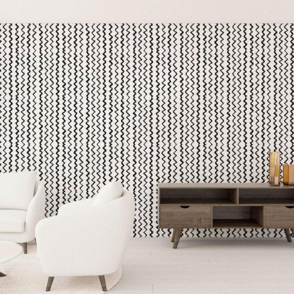 Papel de Parede Adesivo Chevron N010175