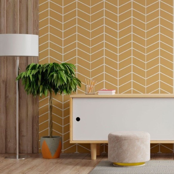 Papel de Parede Adesivo Chevron N013226