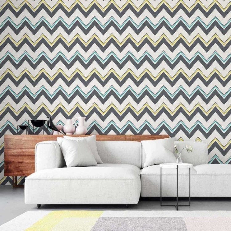 Papel de Parede Adesivo Chevron N02045
