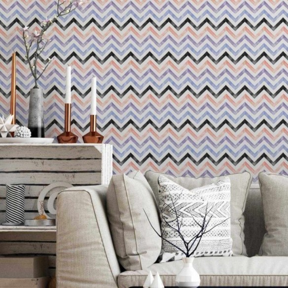 Papel de Parede Adesivo Chevron N143808
