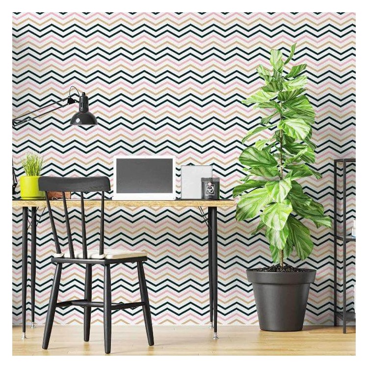 Papel de Parede Adesivo Chevron N190124D