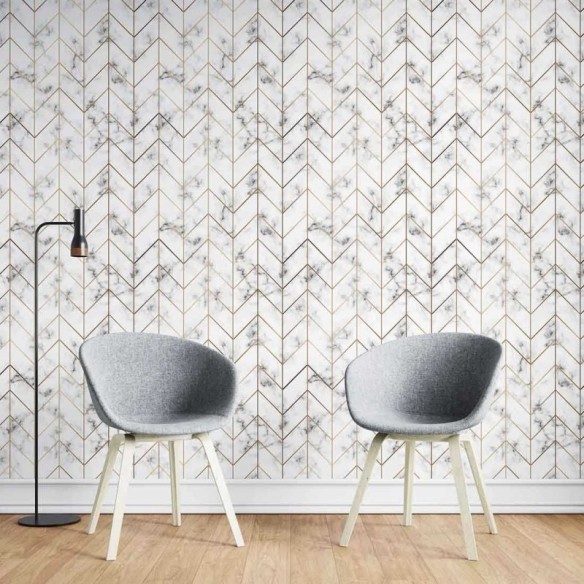 Papel de Parede Adesivo Chevron N275
