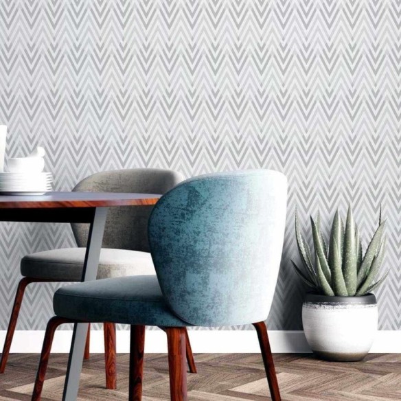 Papel de Parede Adesivo Chevron N5088