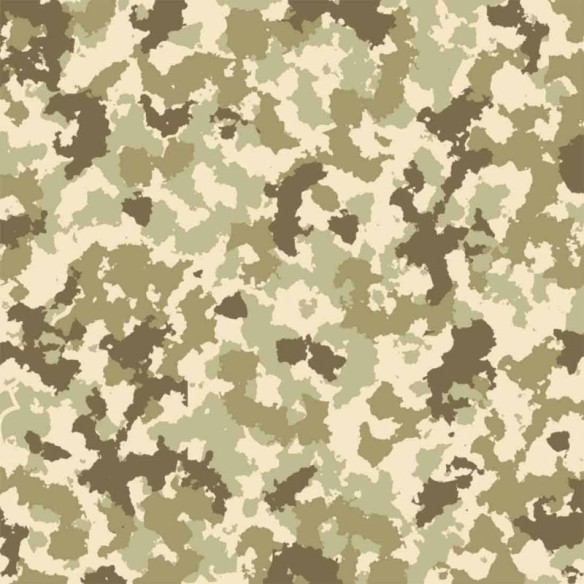 Papel de Parede Adesivo - Camuflado 129318176