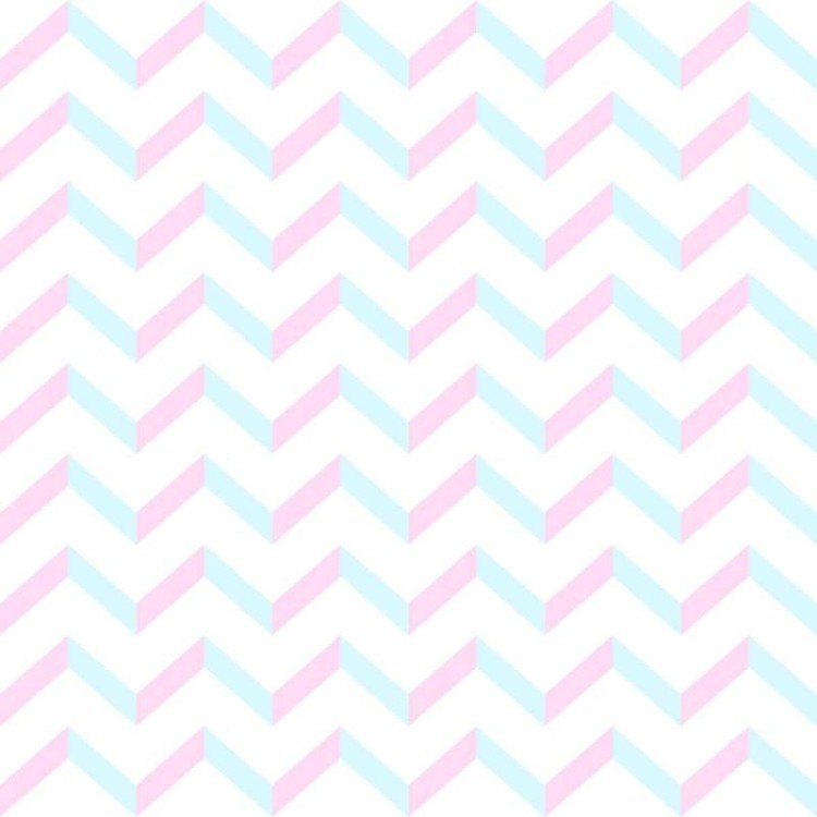 Papel de Parede Adesivo Chevron Rosa e Azul N05194