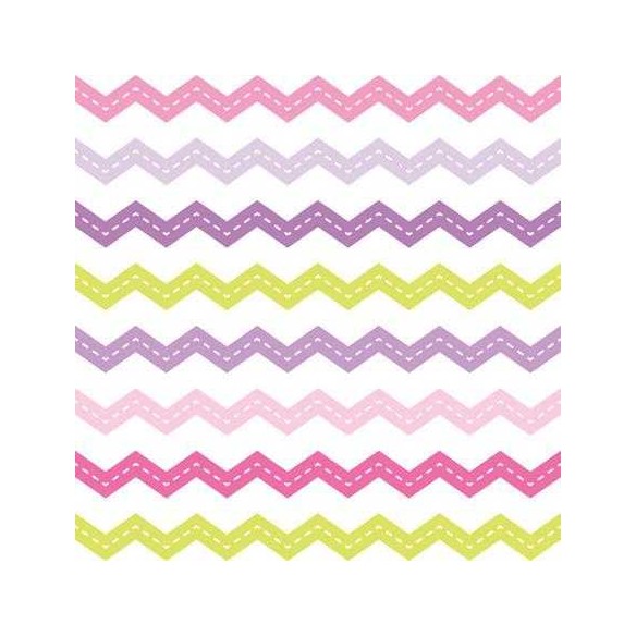 Papel de Parede Adesivo Chevron Roxo 010836