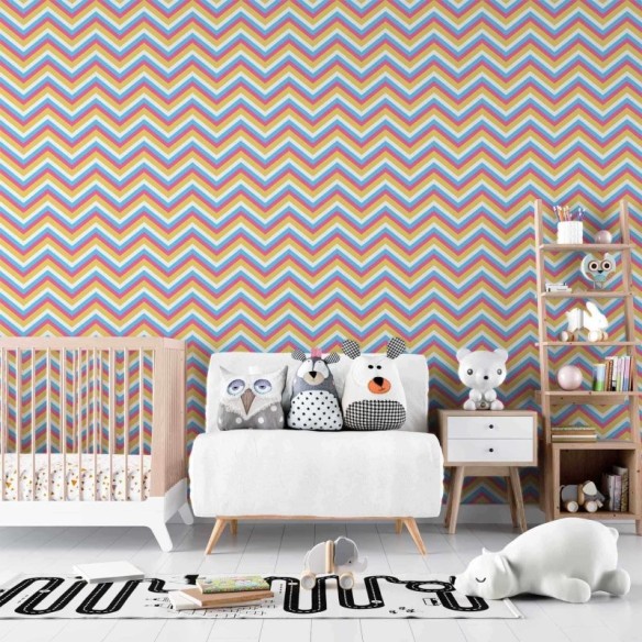 Papel de Parede Adesivo Chevron Tumblr N115
