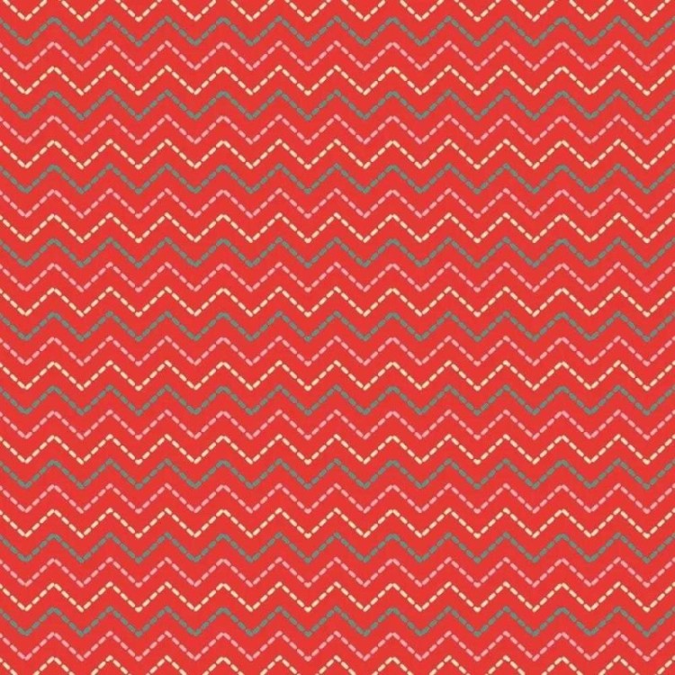 Papel de Parede Adesivo Chevron Vermelho 883999302