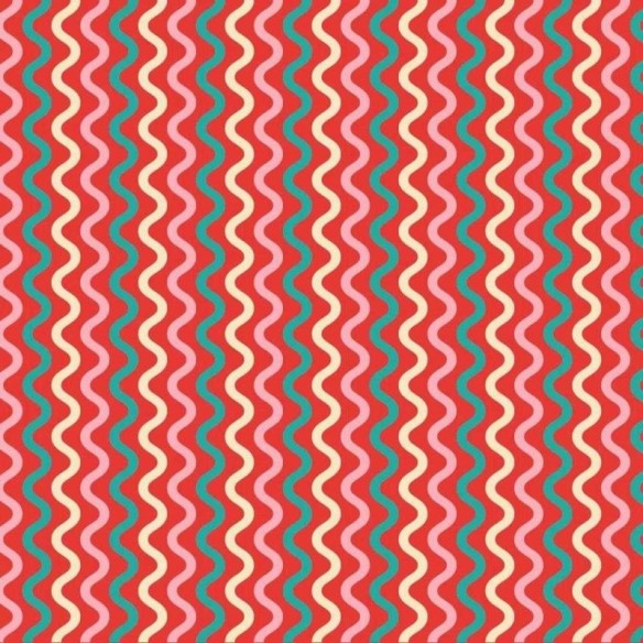 Papel de Parede Adesivo Chevron Vermelho 883999304