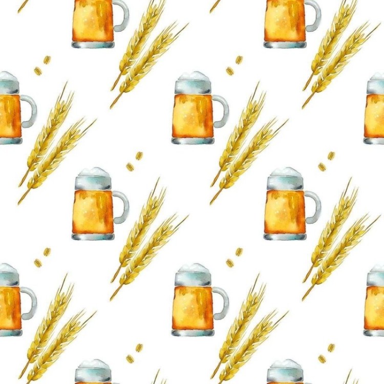 Papel de Parede Adesivo Chopp Gelado N03054