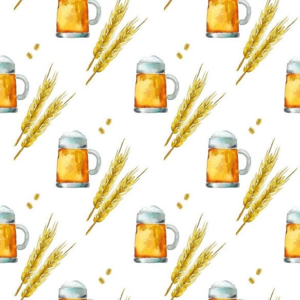 Papel de Parede Adesivo Chopp Gelado N03054