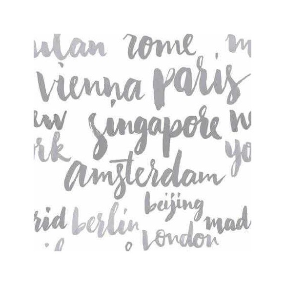 Papel de Parede Adesivo Cidade Letras  268697567