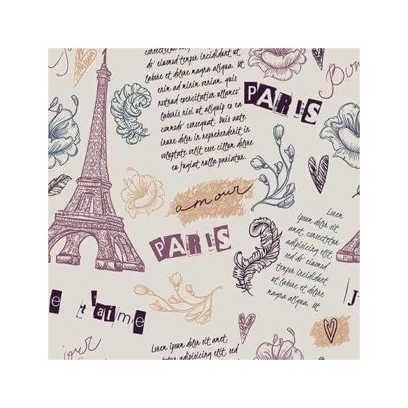 Papel de Parede Adesivo Cidade Paris Vintage 324532505