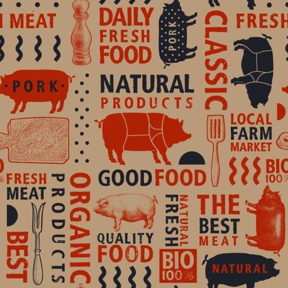Papel de Parede Adesivo Classic Food N03042