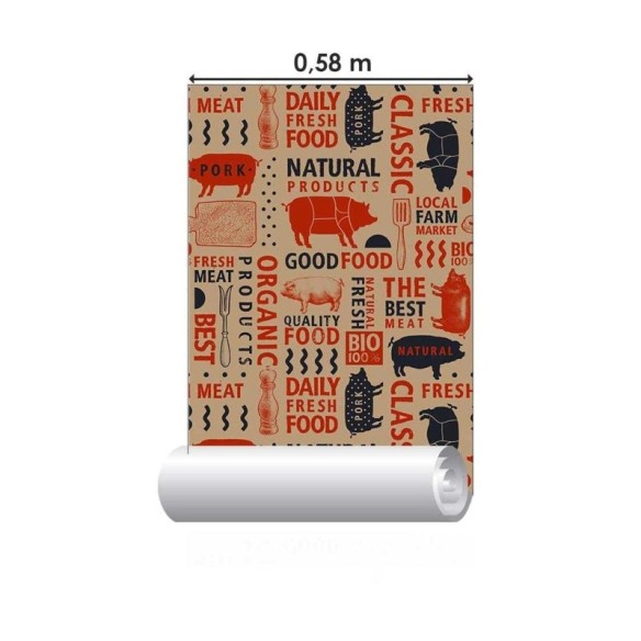 Papel de Parede Adesivo Classic Food N03042