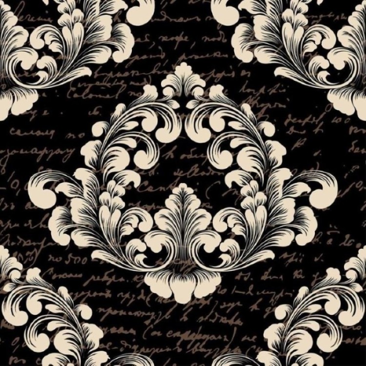 Papel de Parede Adesivo Clássico Arabescos N011140