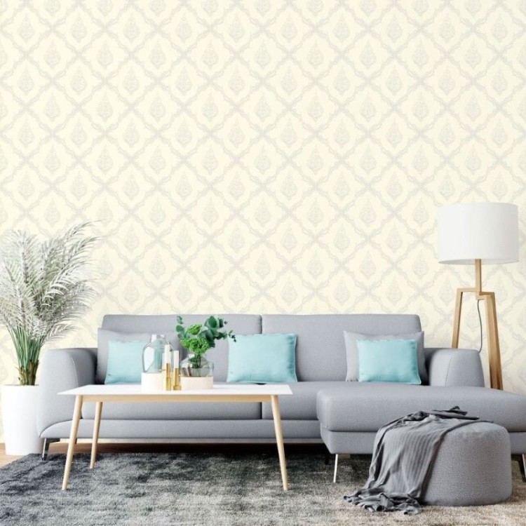 Papel de Parede Adesivo Clássico Arabescos N015122