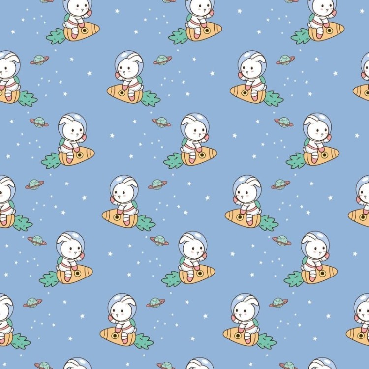 Papel de Parede Adesivo Coelho Infantil N09063