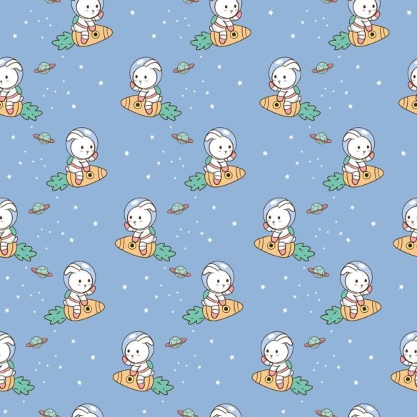 Papel de Parede Adesivo Coelho Infantil N09063