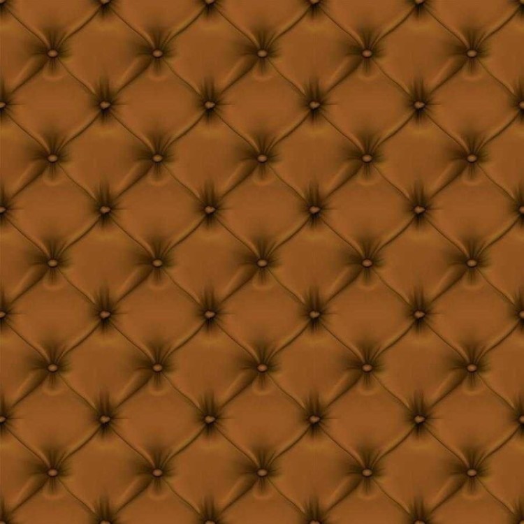 Papel de Parede Adesivo 3D Capitone Marrom N06169