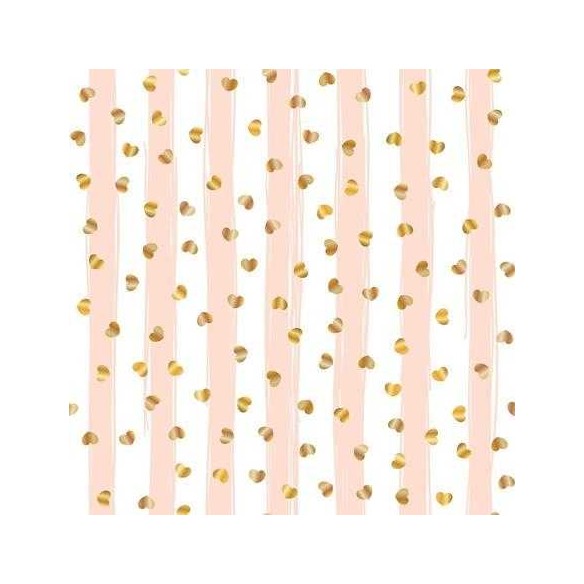 Papel de Parede Adesivo Coração N7764A