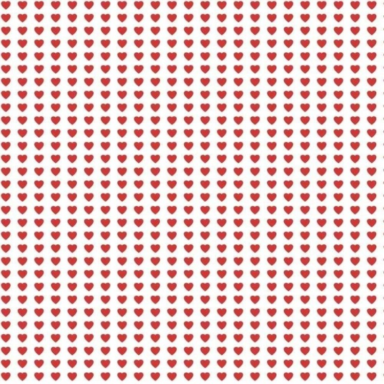 Papel de Parede Adesivo Coração Vermelho 847596226