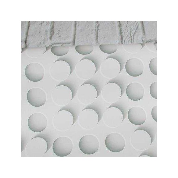 Papel de Parede Adesivo 3D Circulos 209073814