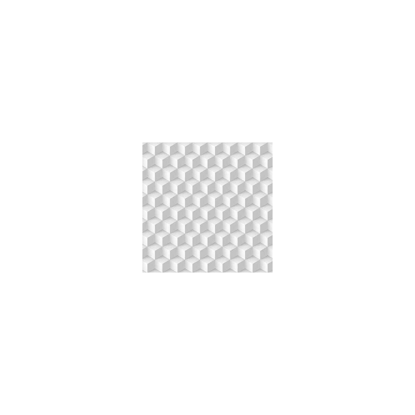 Papel de Parede Adesivo 3D Cinza e Branco Xadrez – Decore 3D