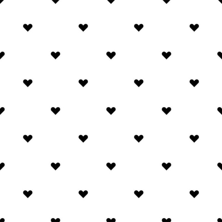 Papel de Parede Adesivo Corações Minimalistas...