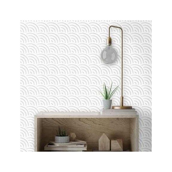 Papel de Parede Adesivo 3D Curvas 287810075