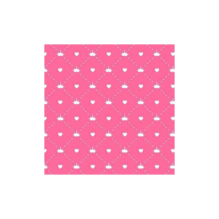 Papel de Parede Adesivo Coroa Rosa 257163679