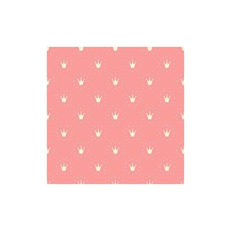 Papel de Parede Adesivo Coroa Rosa 285378524