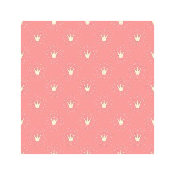 Papel de Parede Adesivo Coroa Rosa 285378524