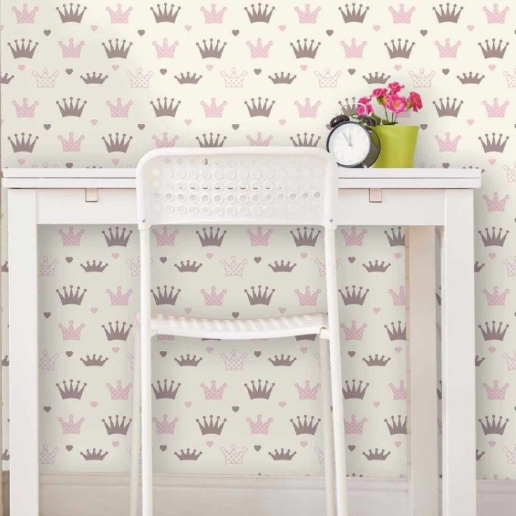 Papel de Parede Adesivo Coroas 234584251