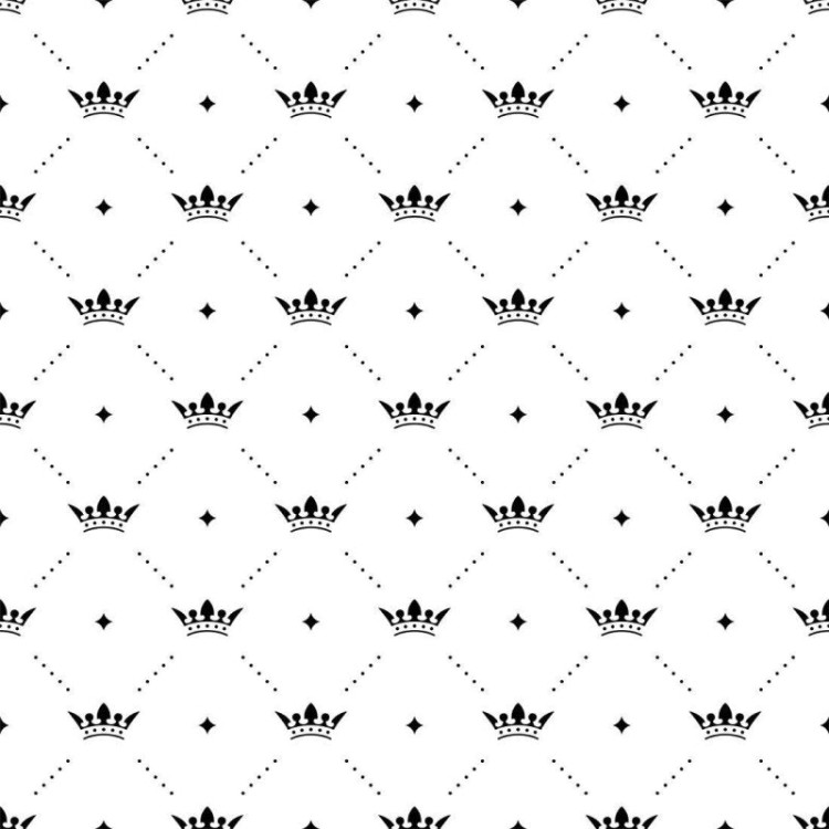 Papel de Parede Adesivo Coroas King Crowns N013189