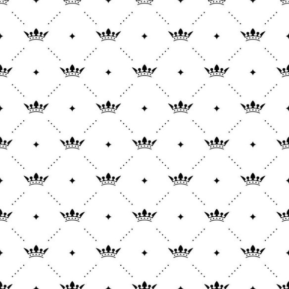 Papel de Parede Adesivo Coroas King Crowns N013189