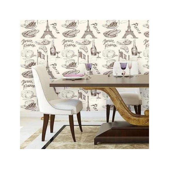 Papel de Parede Adesivo Cozinha Paris  253214783