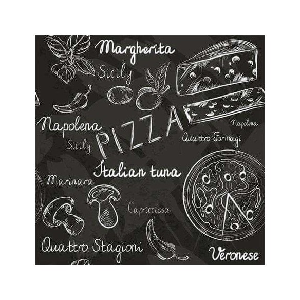 Papel de Parede Adesivo Cozinha Pizza 261746165