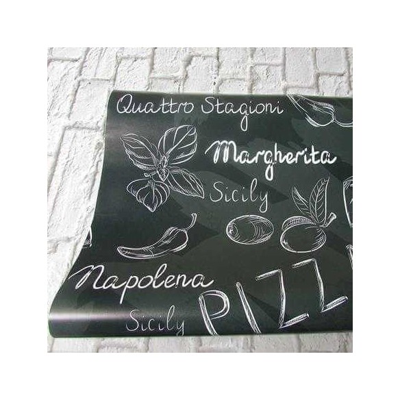 Papel de Parede Adesivo Cozinha Pizza 261746165