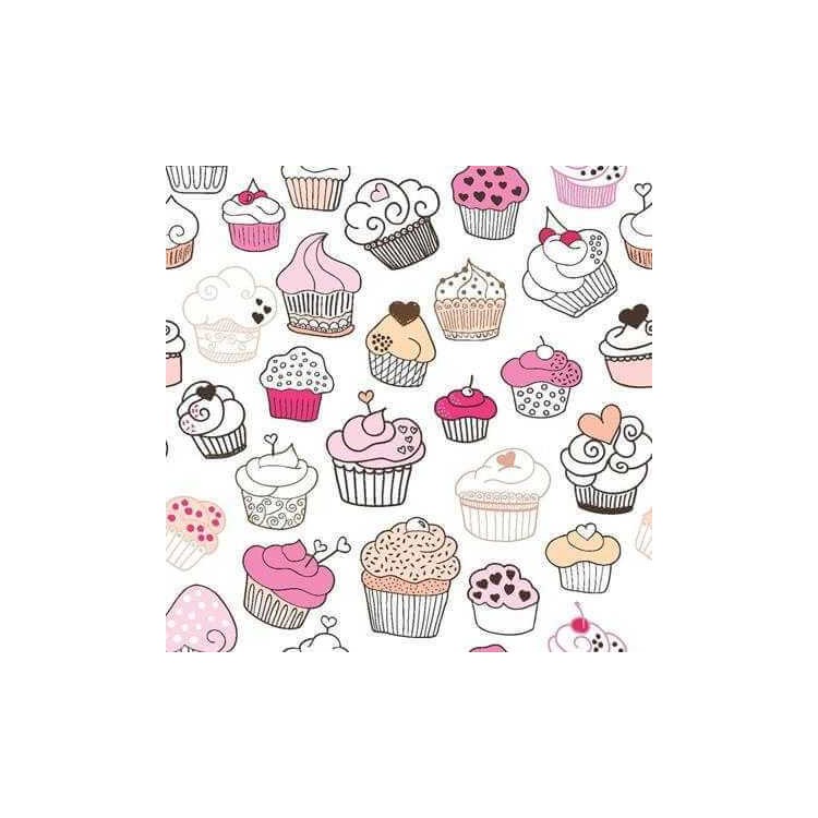 Papel de Parede Adesivo Cupcakes 95834998