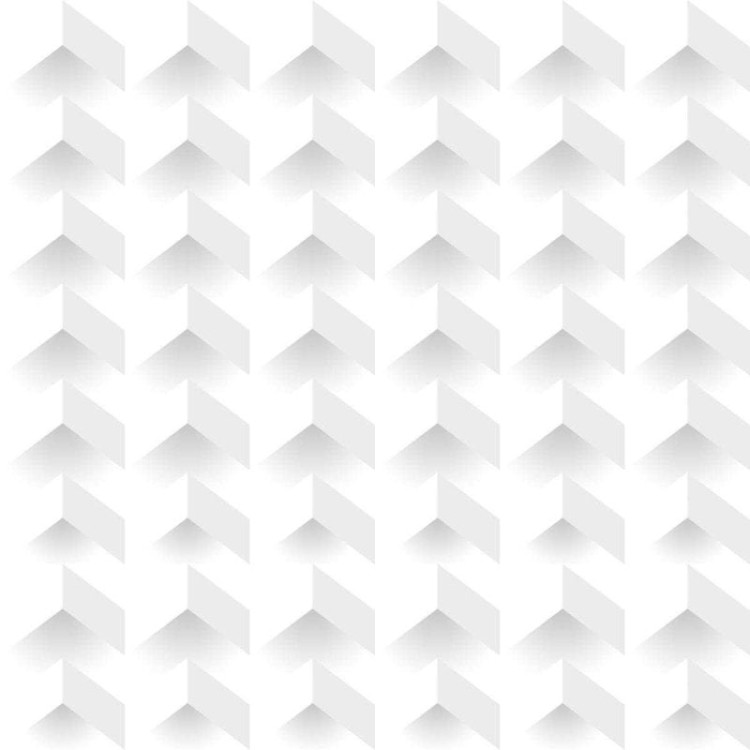 Papel de Parede Adesivo 3D geométrico Branco...