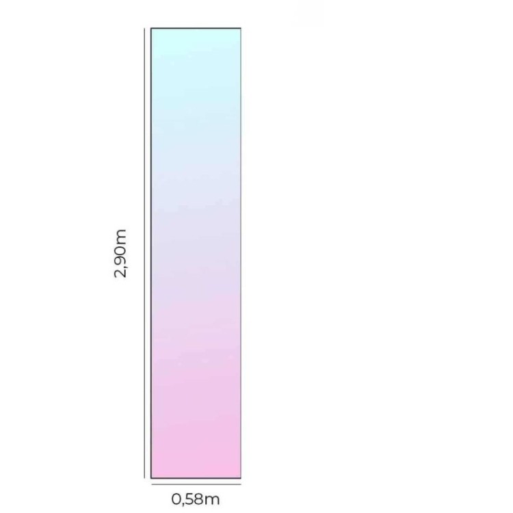 Papel de Parede Adesivo Degradê Azul e Rosa N05132