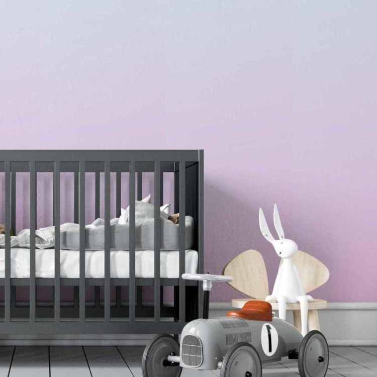 Papel de Parede Adesivo Degradê Azul e Rosa N05132